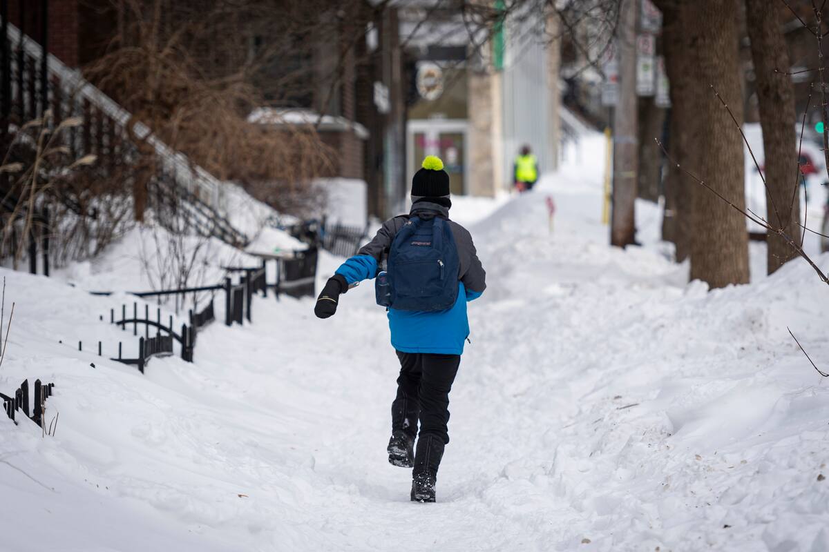 L'hiver n'est pas terminé!