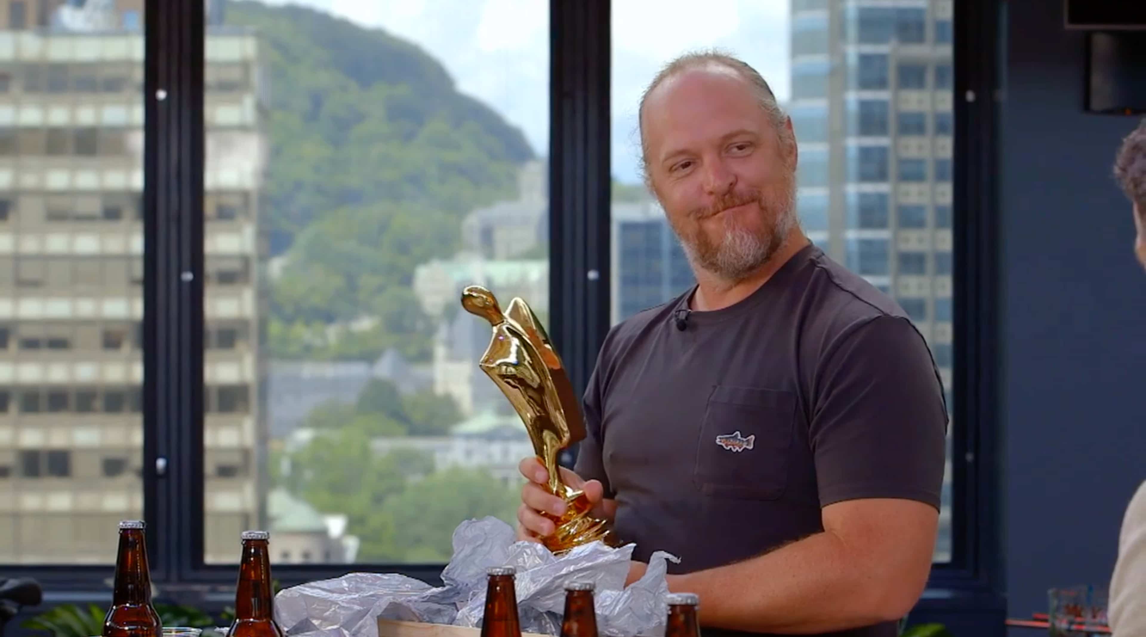 Fabien Cloutier reçoit son premier Artis