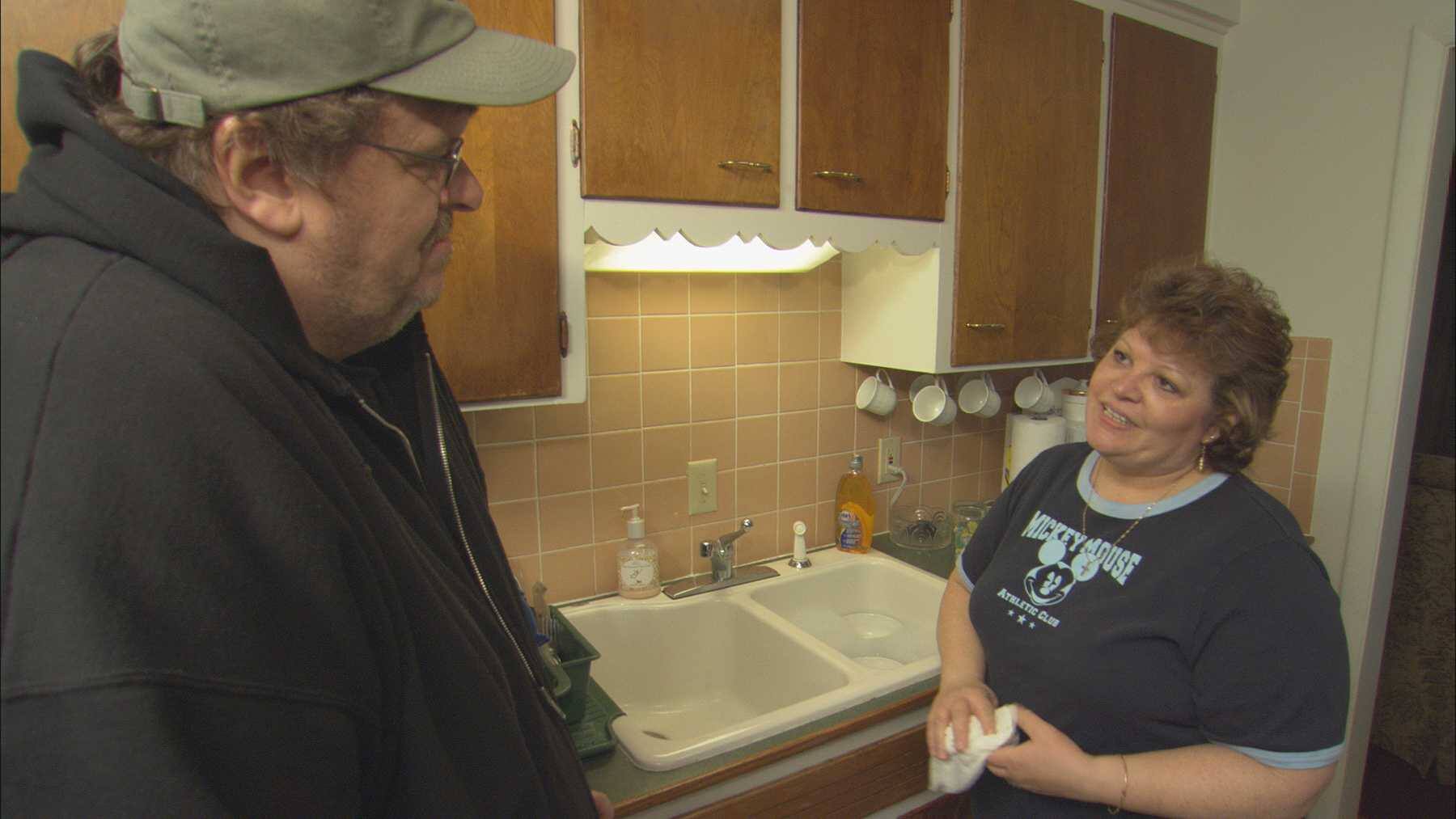 Michael Moore dans le film Fahrenheit 9/11