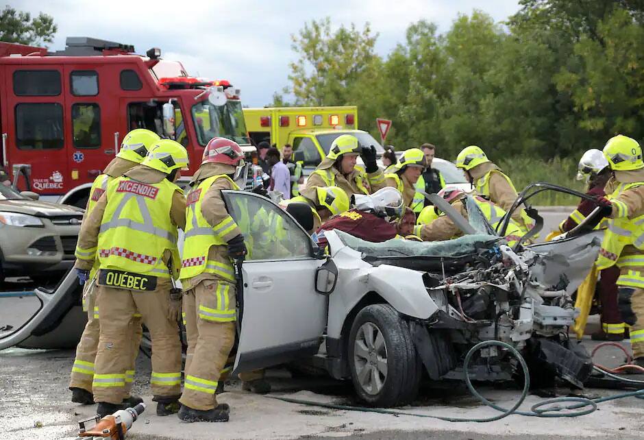 Accident mortel sur l’autoroute DufferinMontmorency un radar photo
