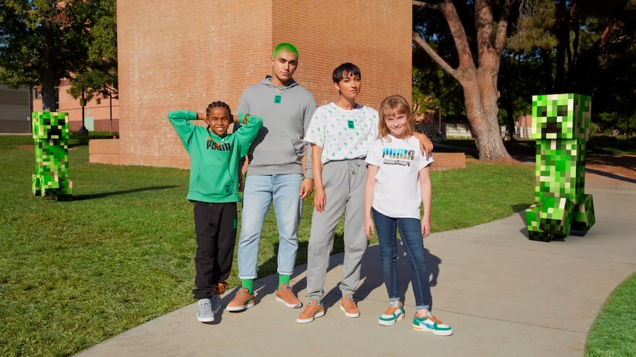 Image principale de l'article Une collection PUMA x Minecraft