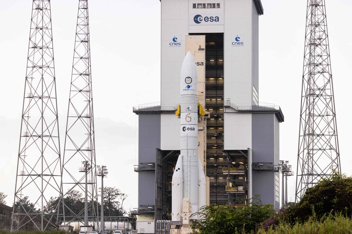 Compte &agrave; rebours enclench&eacute; pour le premier vol d'Ariane 6