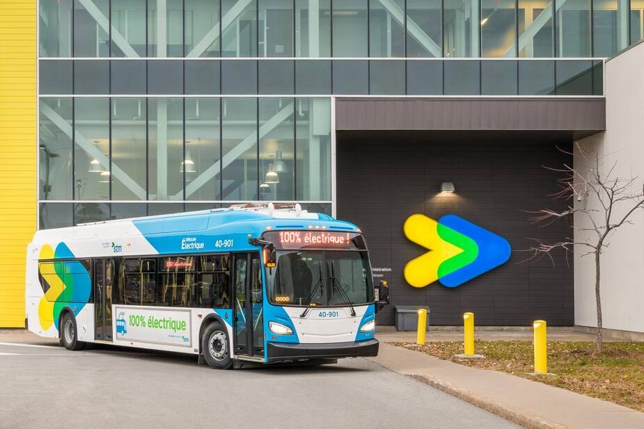 Image principale de l'article La STM reçoit son premier autobus électrique