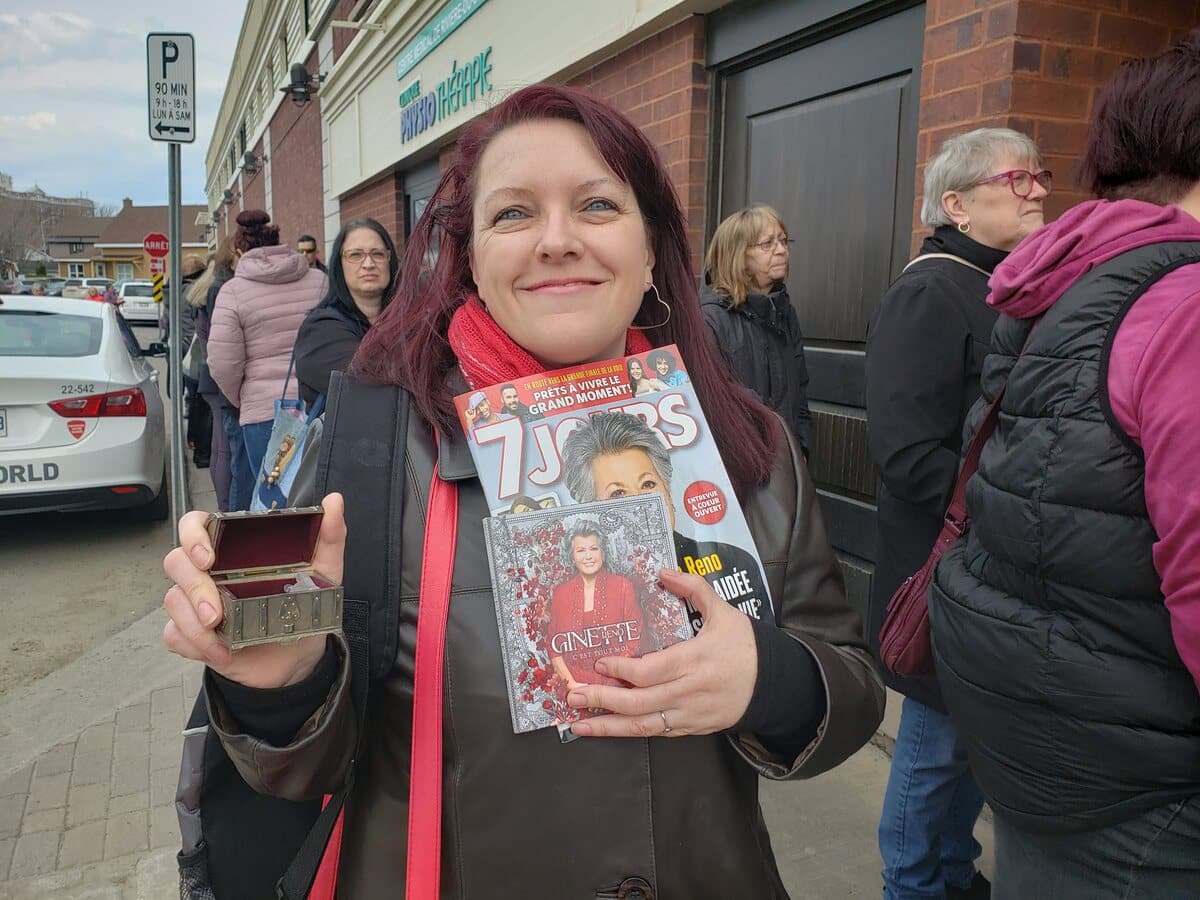 La folie furieuse pour rencontrer Reno au Jean Coutu de Rivière
