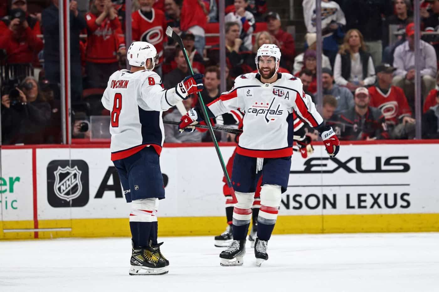 Alex Ovechkin: Gretzky's Goal Pace alex Ovechkin in action