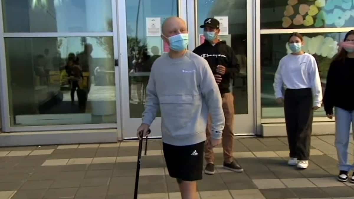 Le combat d'un ado contre un cancer des os