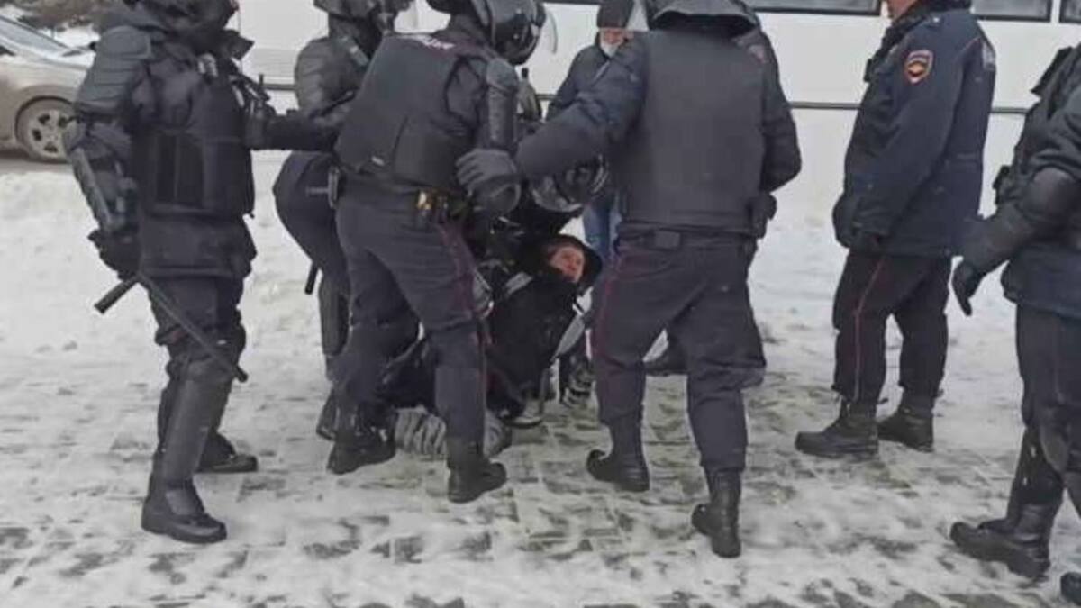 Des milliers de manifestants arrêtés en Russie