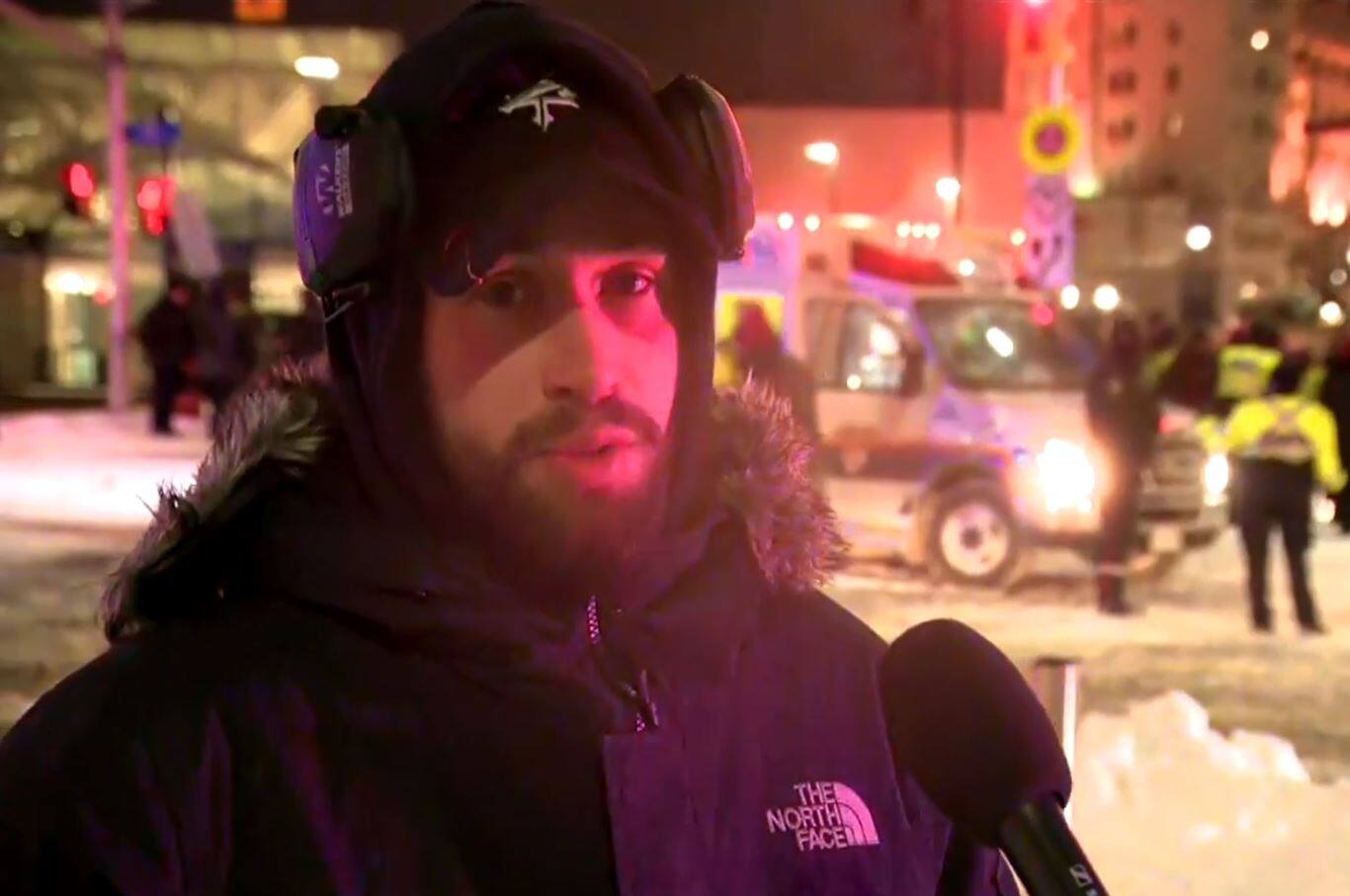 Manifestant &agrave; Ottawa: rel&acirc;ch&eacute; avec un simple avertissement