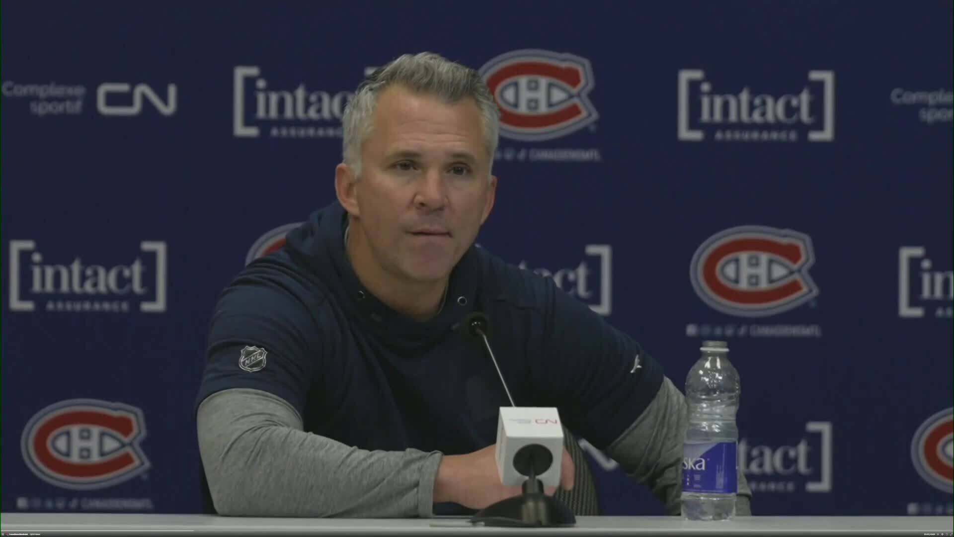 Martin St-Louis ne passe pas par quatre chemins au sujet d'Arber Xhekaj