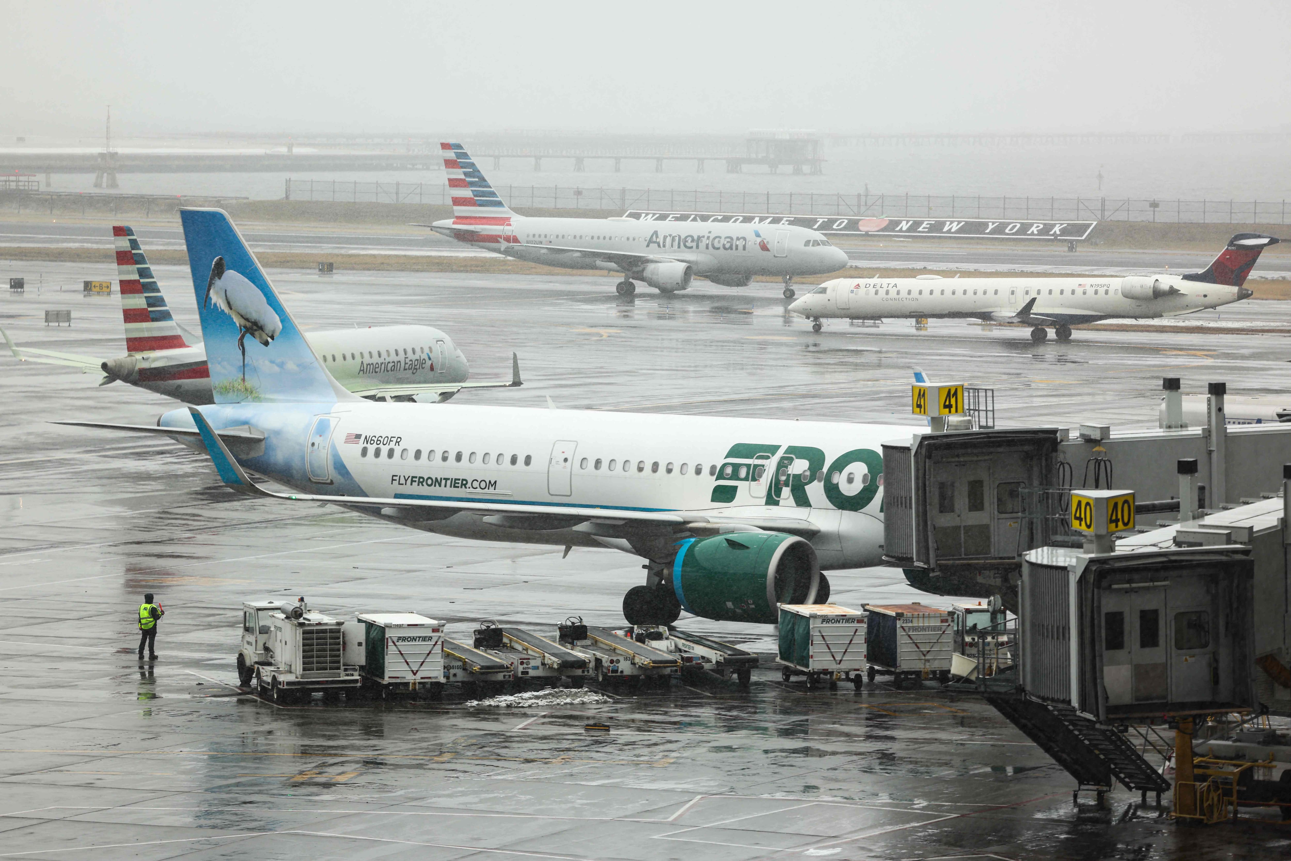 Un impact de balle d&eacute;couvert sur un avion am&eacute;ricain venant de Colombie