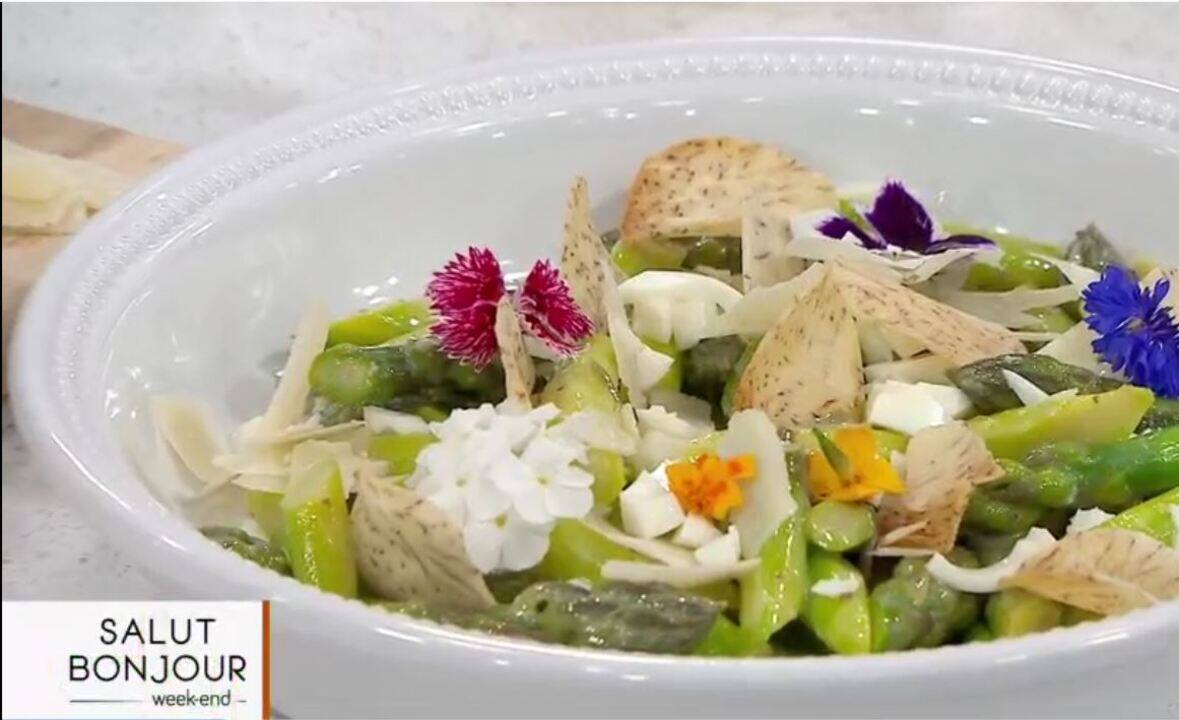 Salade d’asperges du Québec