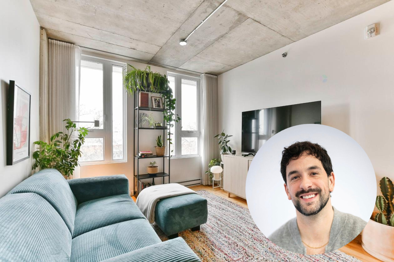 Félix-Antoine Tremblay vend son charmant condo de Montréal pour 649 000 $