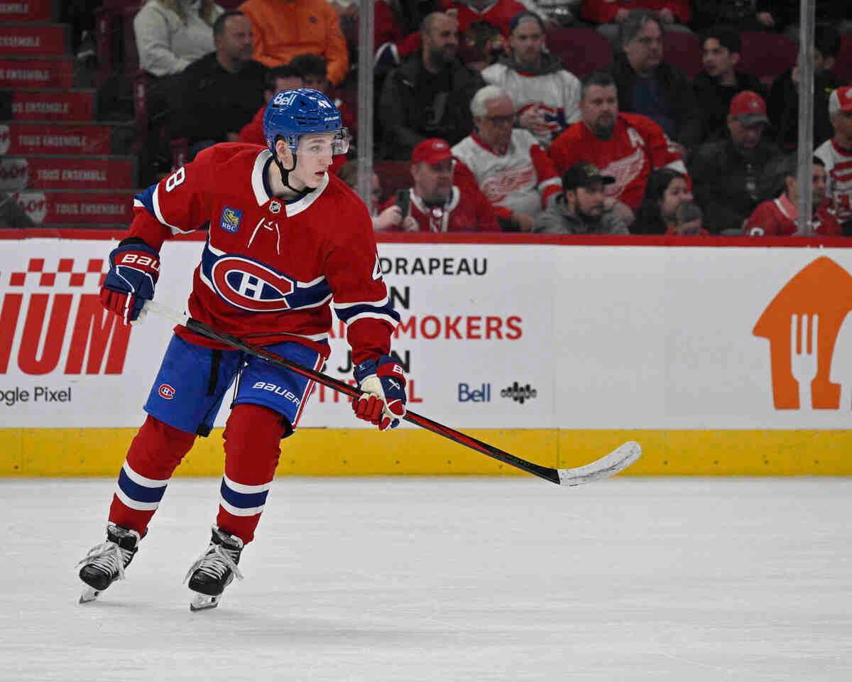 Lane Hutson ignor&eacute; par le NHL.com