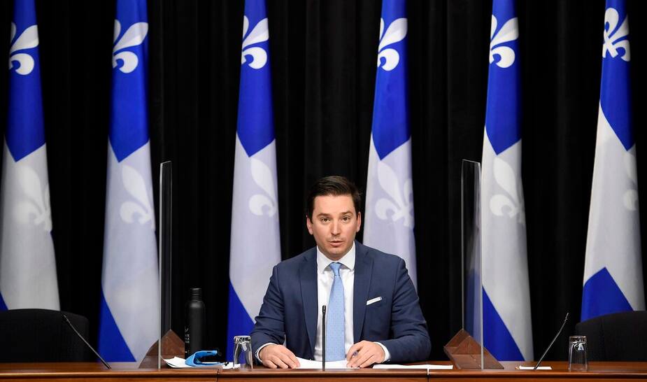 Le ministre de la Justice, Simon Jolin-Barrette