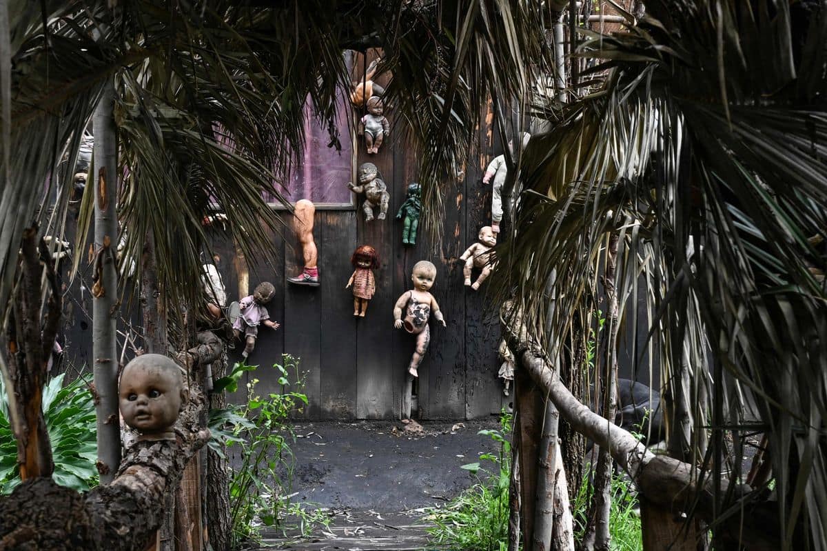 À Mexico, la macabre île des poupées qui a inspiré Tim Burton et