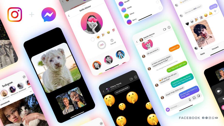 Image principale de l'article Communication croisée avec Messenger annoncée