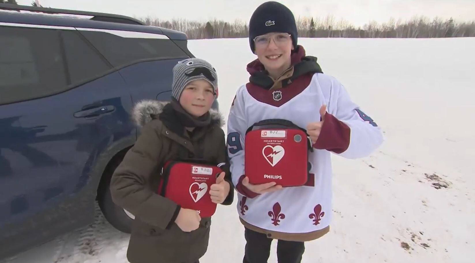 Saint-F&eacute;licien: deux fr&egrave;res sauv&eacute;s gr&acirc;ce au d&eacute;fibrillateur