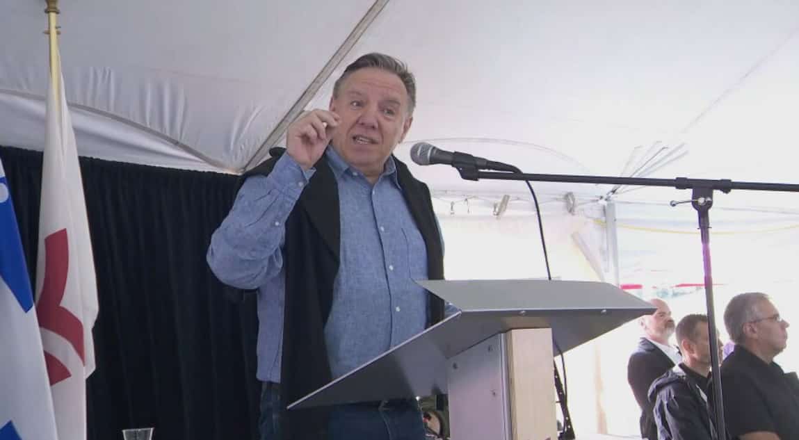 F&ecirc;te nationale et langue fran&ccedil;aise: &laquo;Ce qui se passe &agrave; Montr&eacute;al, &ccedil;a m&rsquo;inqui&egrave;te&raquo;, dit Fran&ccedil;ois Legault
