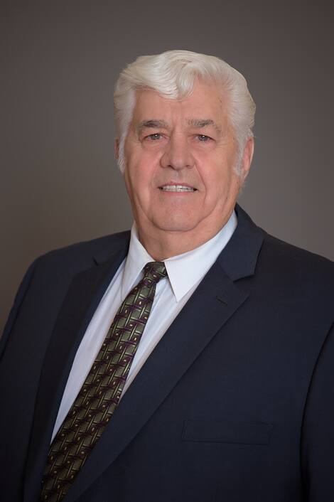 Outgoing Mayor of St. Gerard-Mazella, Georges-Henry Parentou.