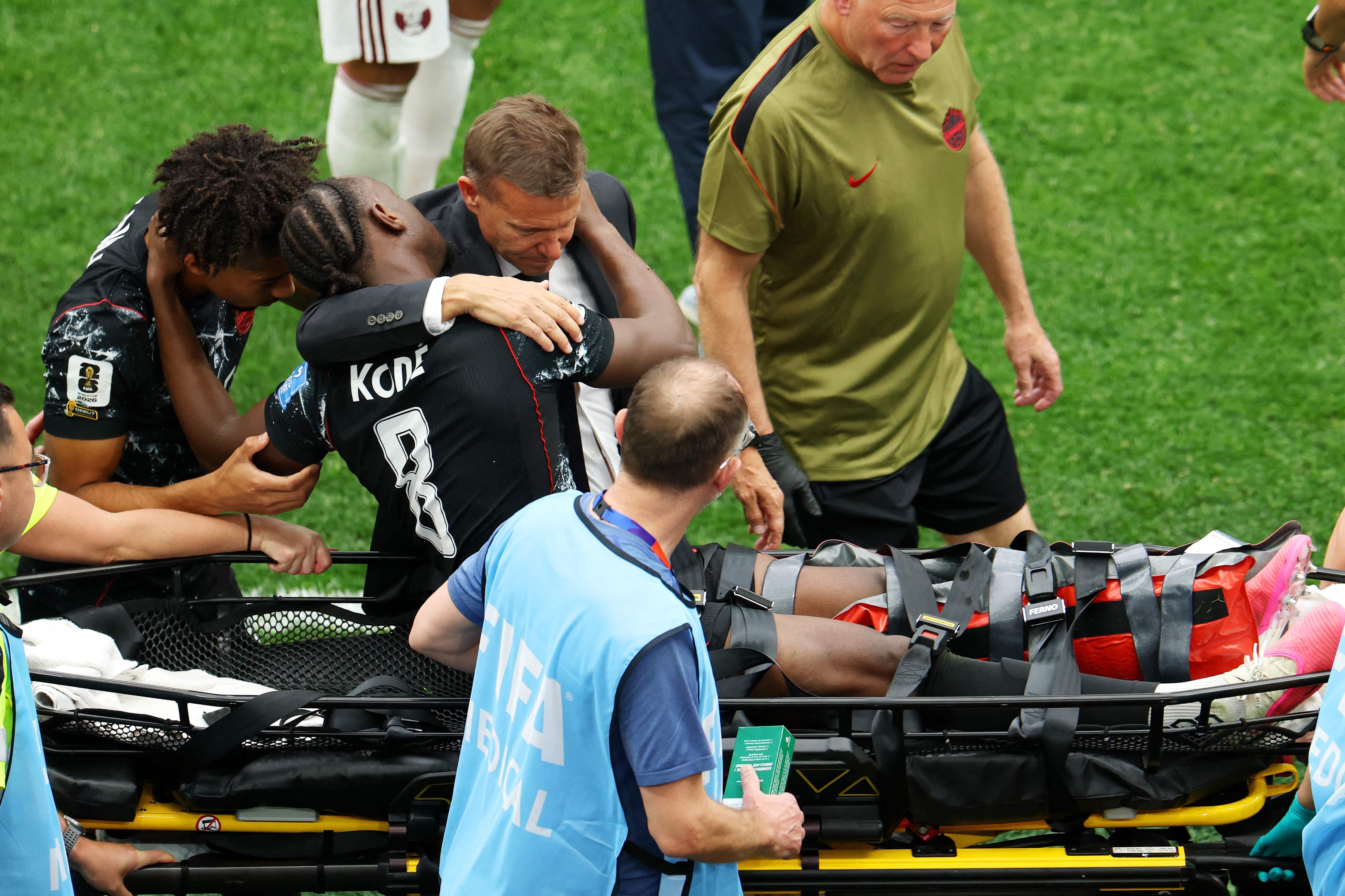 «On a entendu l’os craquer» - Jesse Marsch, au sujet d’Ismaël Koné dont la Coupe du monde est terminée