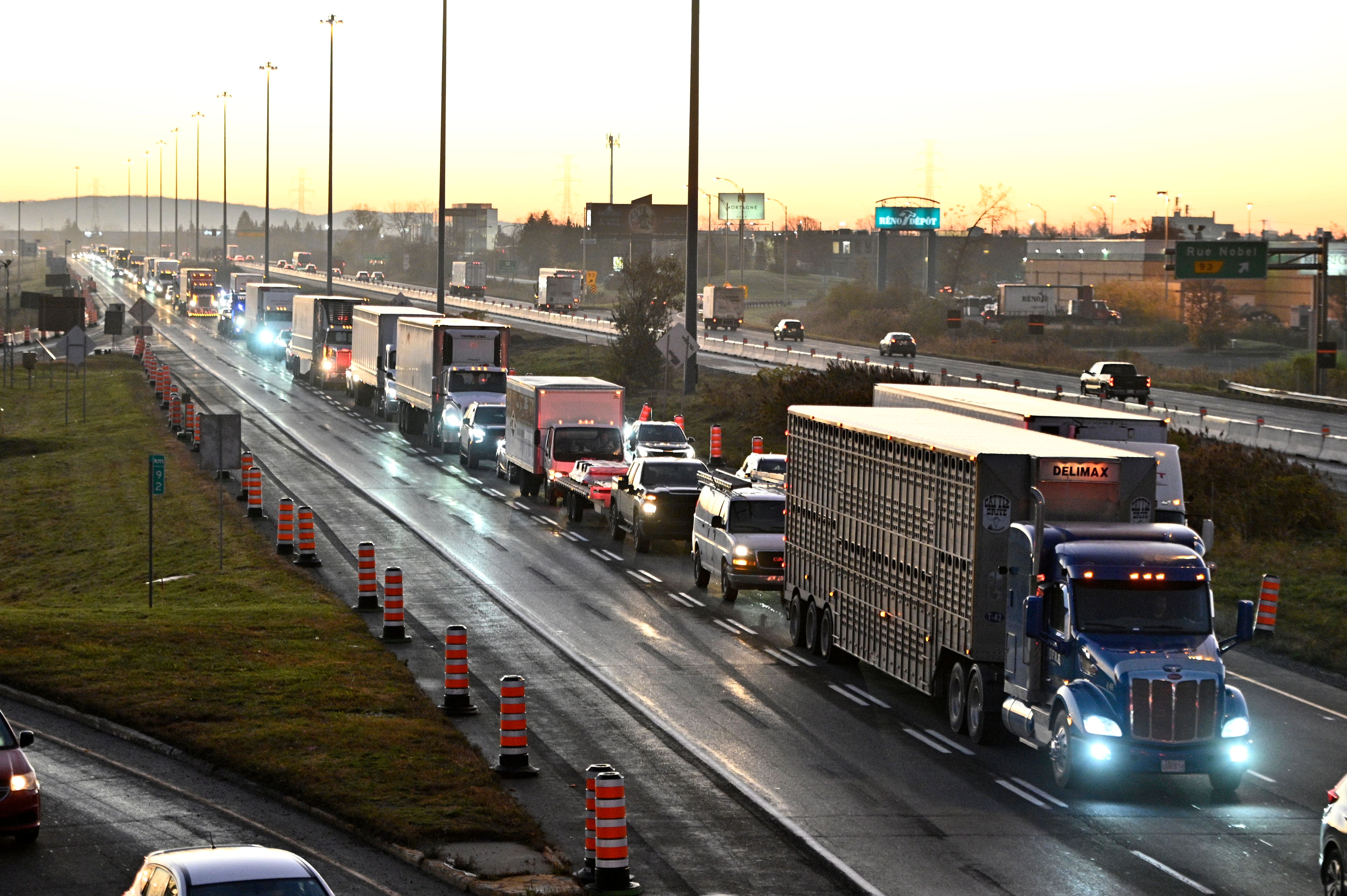L’A-20 fermée à Boucherville: plusieurs entraves majeures à prévoir ce week-end