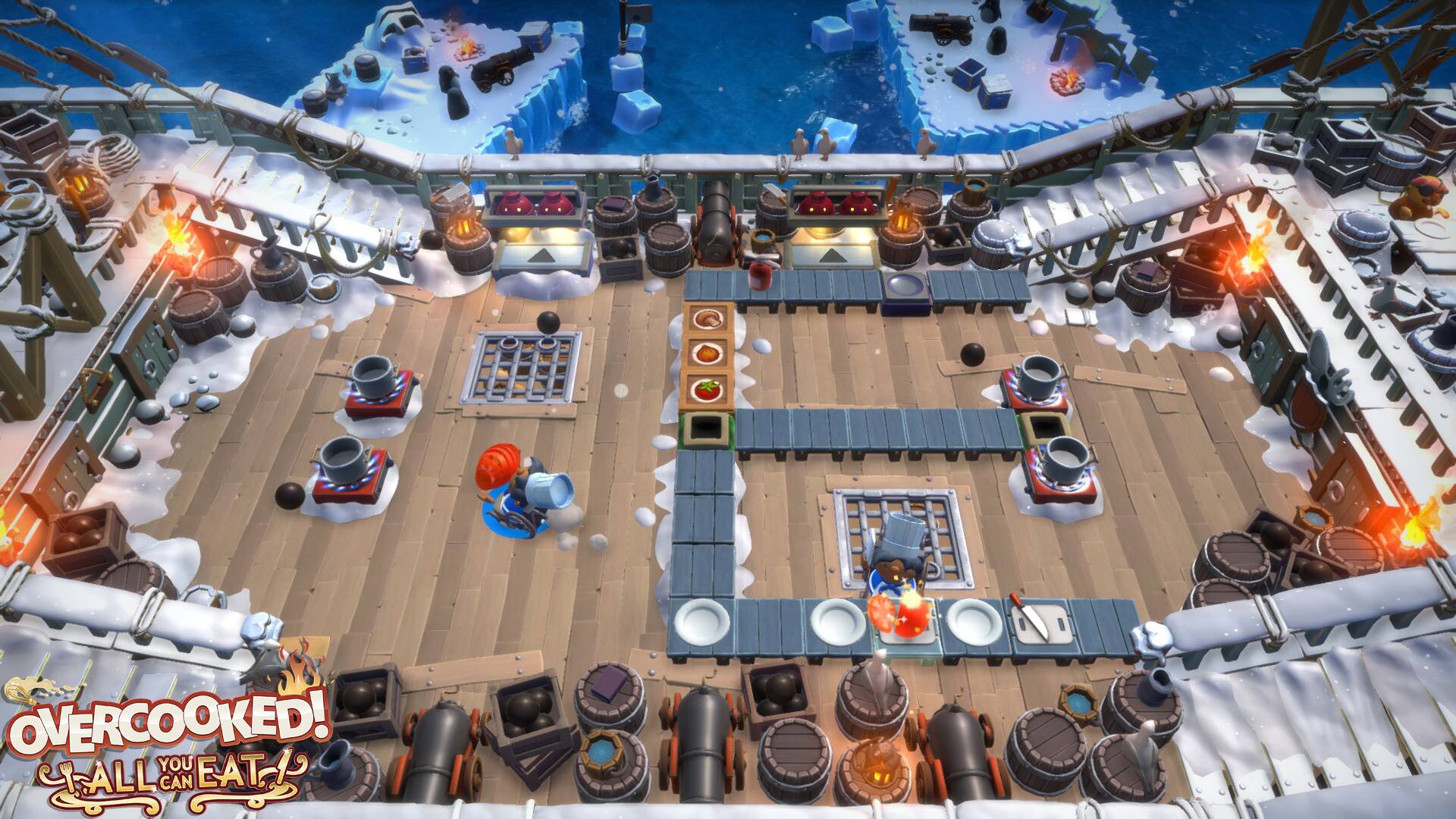 Overcooked: une édition avec TOUS les niveaux et DLC pour la PS5 et la ...