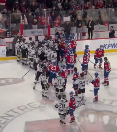 Le match Armada-Wildcats se finit dans le tumulte complet