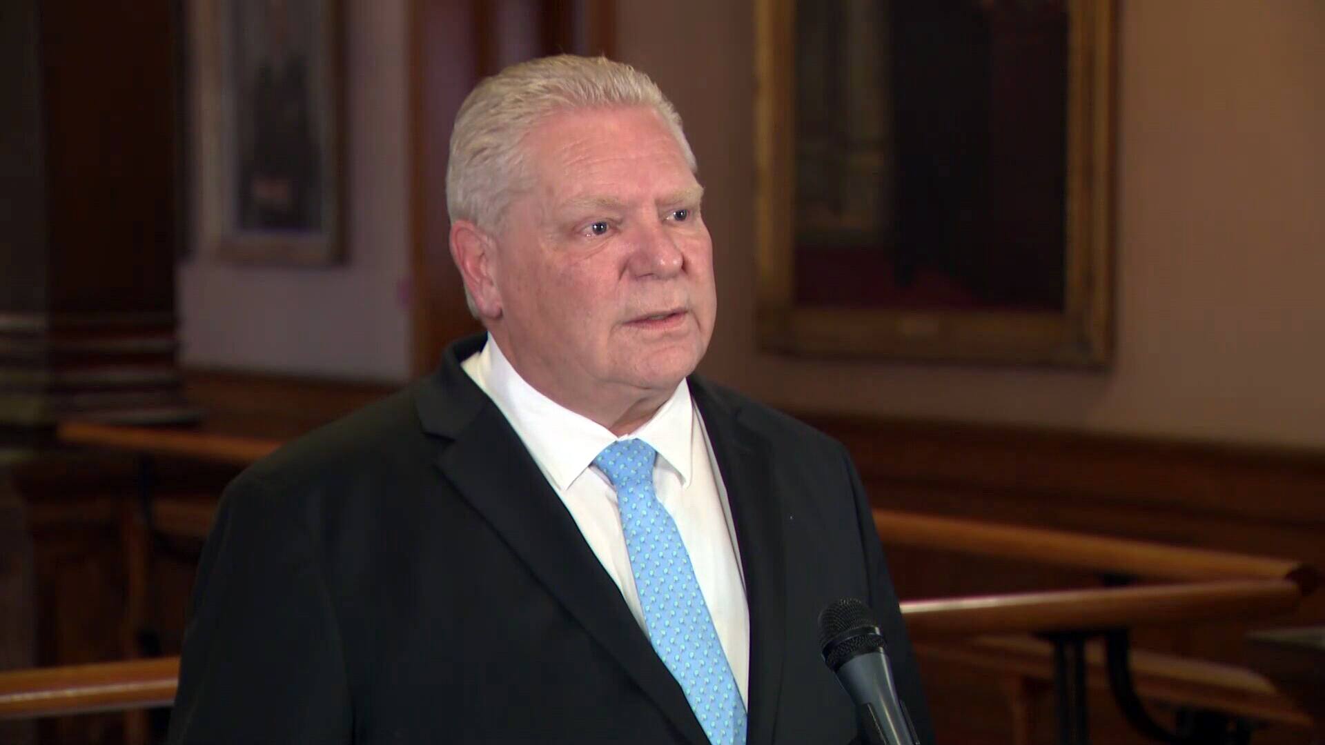 Doug Ford rencontrera Lutnick et met ses tarifs de 25% concernant l'&eacute;lectricit&eacute; sur pause