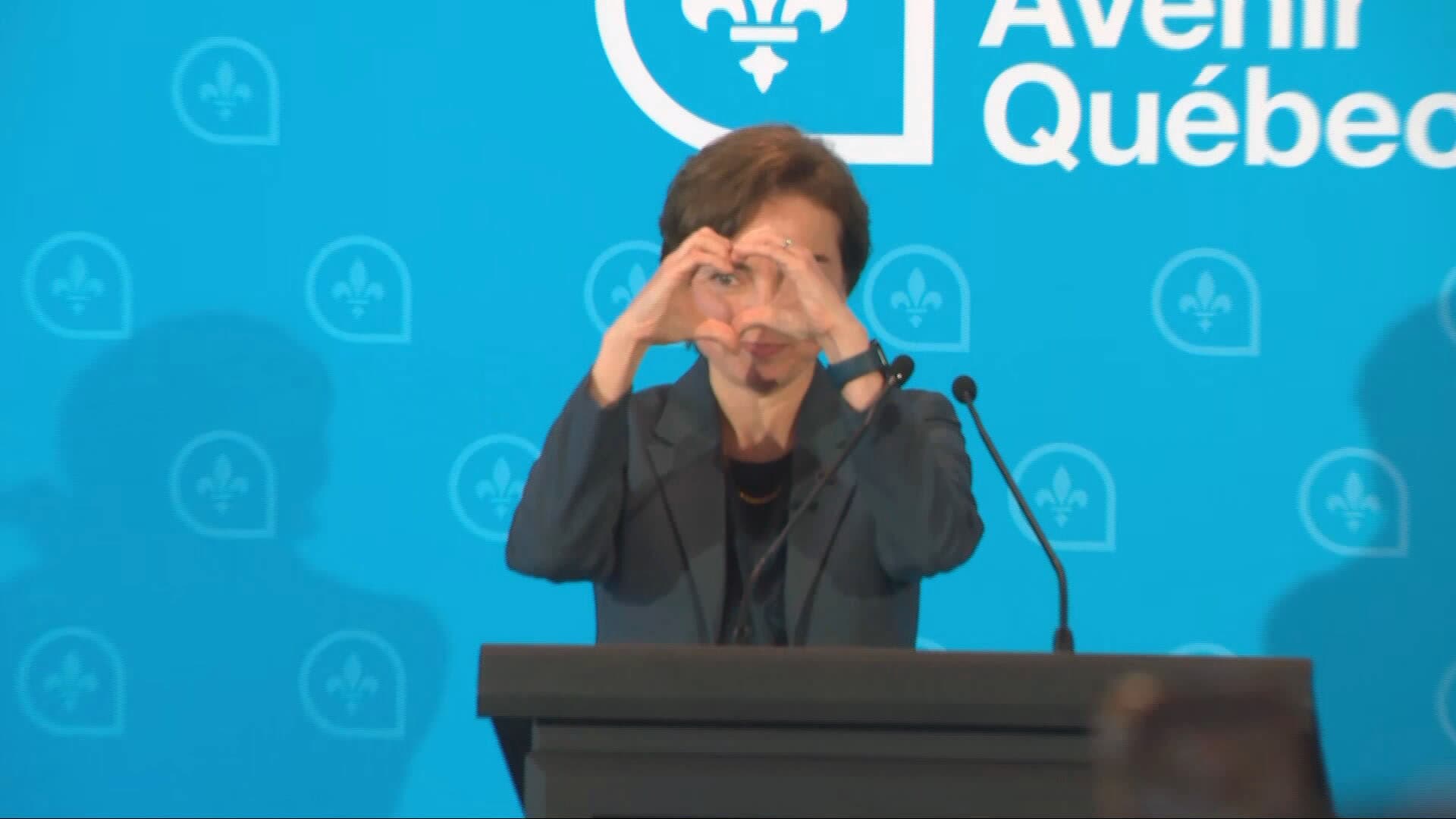Élection du 5 octobre: Christine Fréchette croit que l’effet de son nouveau leadership se maintiendra suffisamment pour causer la surprise