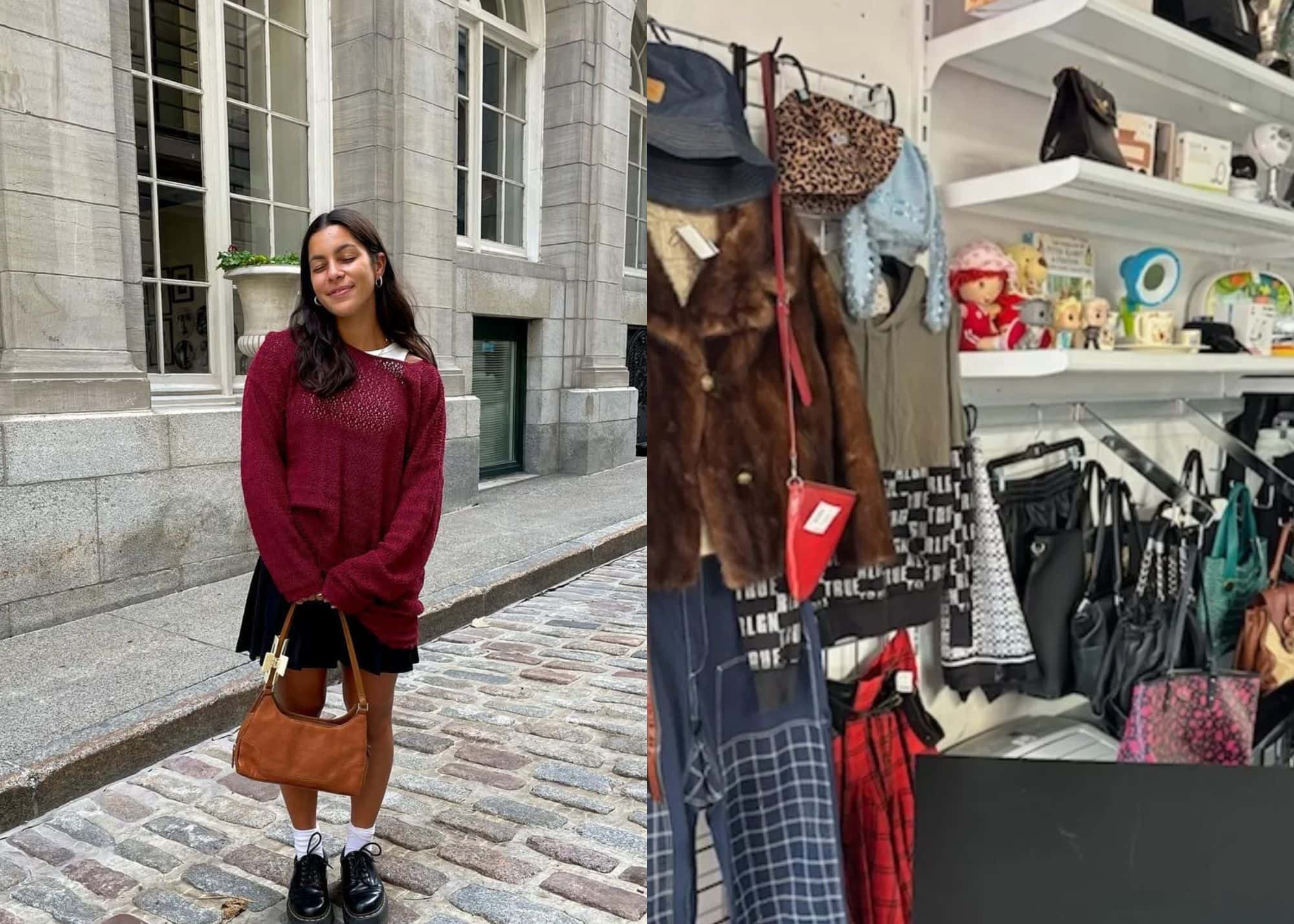 Une friperie dans un gigantesque local ouvre