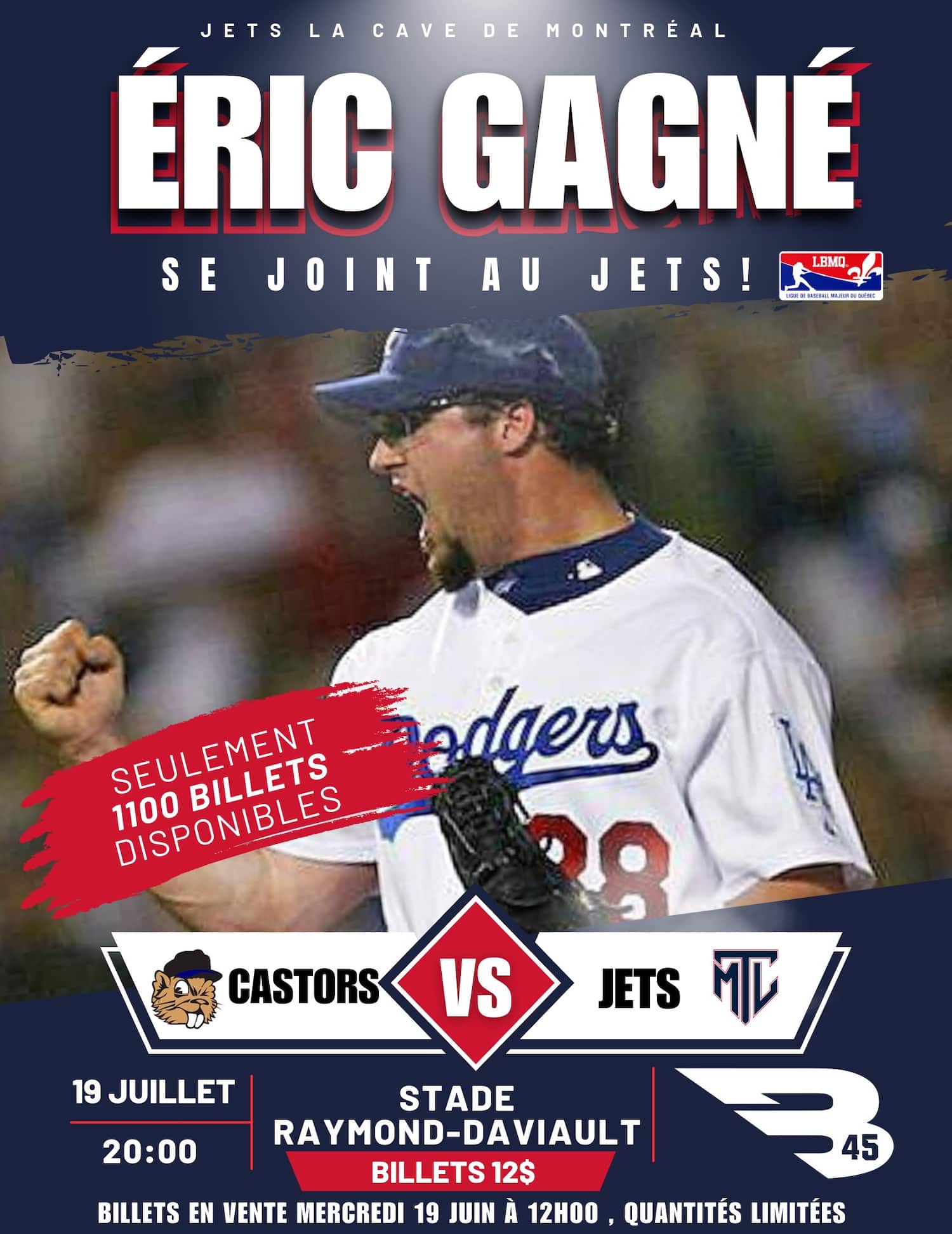 Éric Gagné Jets de Montréal Key Facts: Éric Gagné's Career and Return