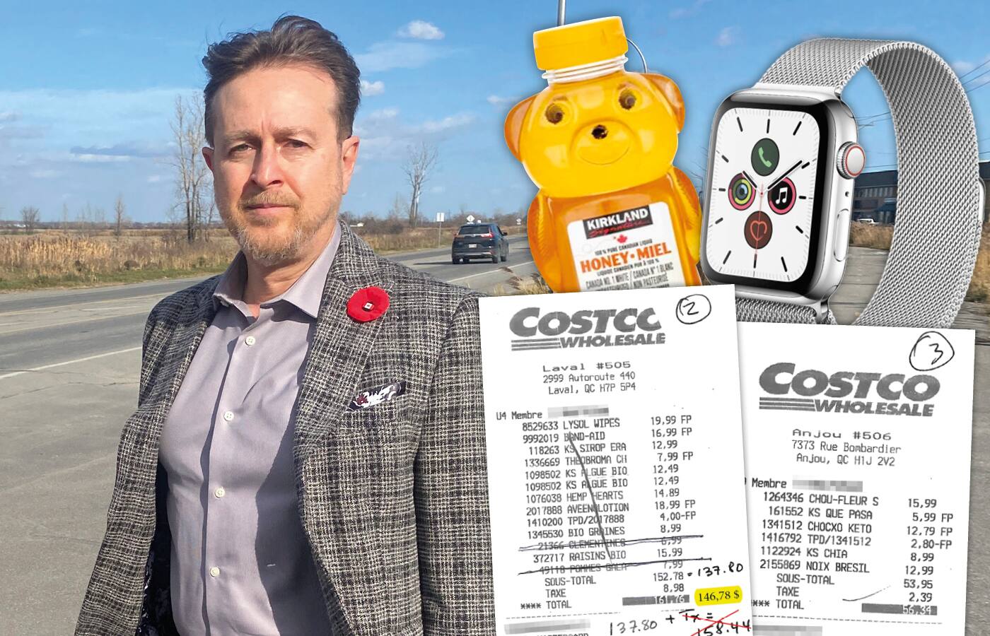 Un &eacute;lu de Laval fait payer son Costco et sa montre Apple &agrave; plus de 1000$ par les contribuables