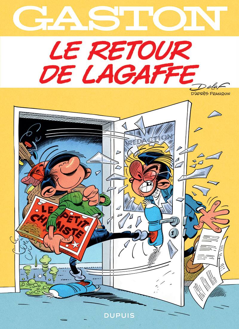 Gaston Lagaffe revient en librairie avec un nouveau dessinateur, le Qu&eacute;b&eacute;cois Delaf