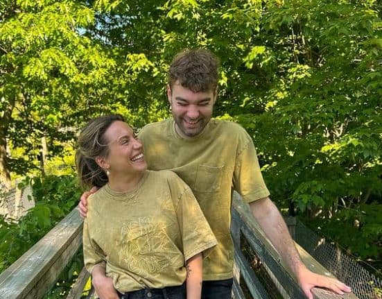 Géraldine et Félix mouillés jusqu'aux os!