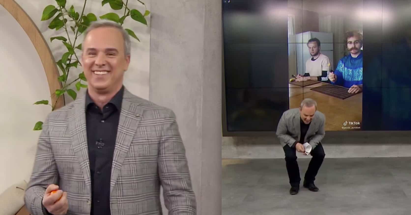 Mathieu Roy met Gino Chouinard au défi