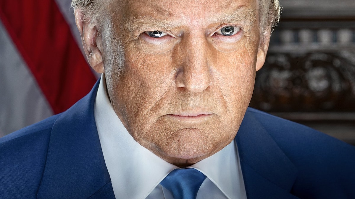 PHOTO | Le portrait officiel de Donald Trump dévoilé