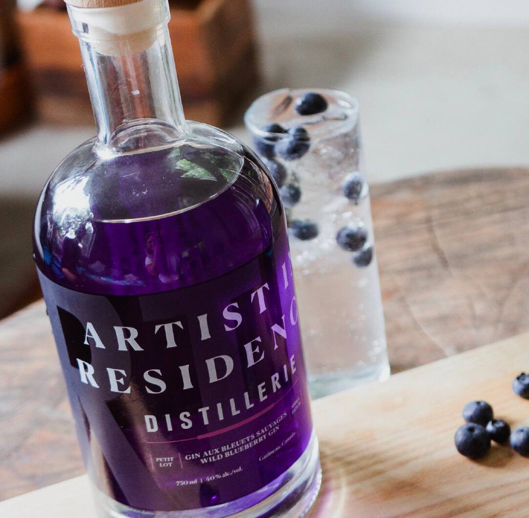 Voici le nouveau gin québécois aux bleuets du LacSaintJean Salut