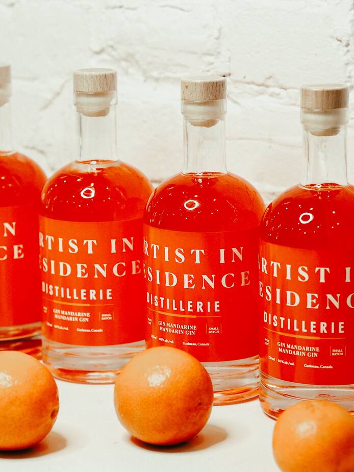 Image principale de l'article Un nouveau gin québécois à la mandarine