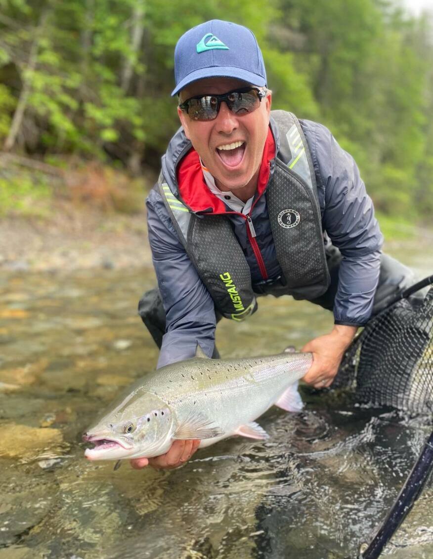 Gino Chouinard profite de ses vacances