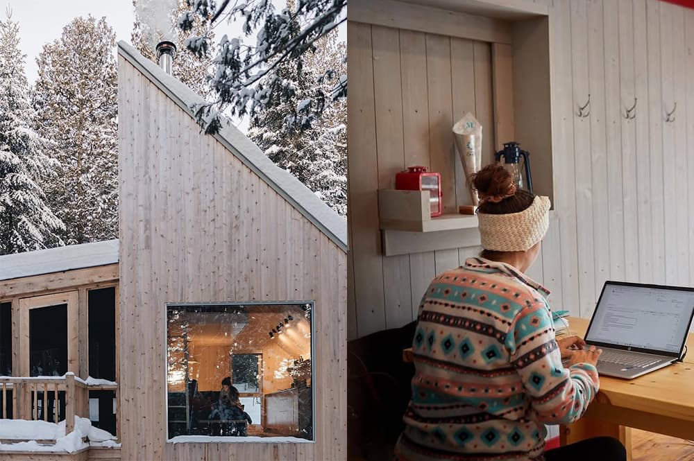 5 endroits où télétravailler dans le bois