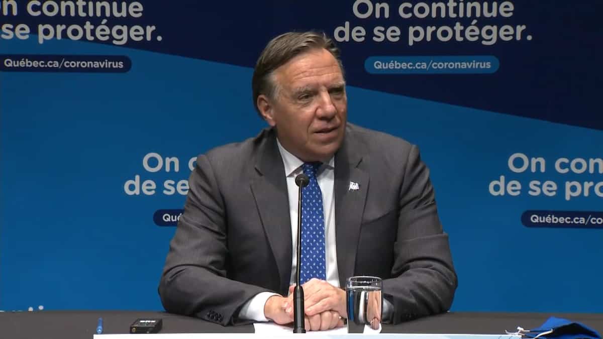 Part of Quebec plunged into red 1