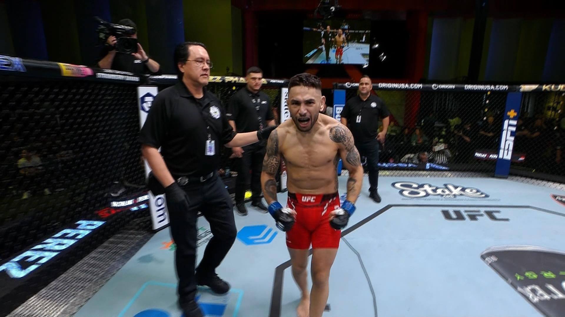 Un K.-O. aussi surprenant que percutant en finale de l'UFC Vegas 91