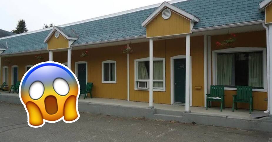 Image principale de l'article Un motel a été recouvert de graffitis sataniques