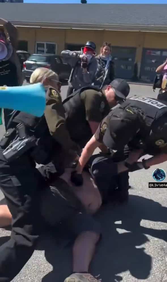 Intervention musclée à Salaberry-de-Valleyfield: une vidéo fait grandement réagir