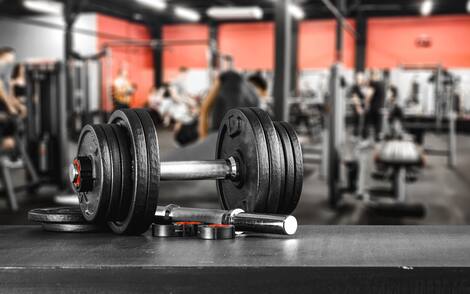 Free space for gym interior and your decor Free space for gym interior and your decor