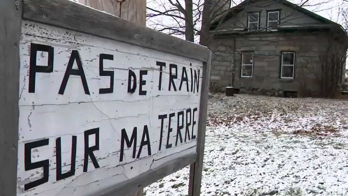 Des propriétaires contestent la voie de contournement de Lac-Mégantic