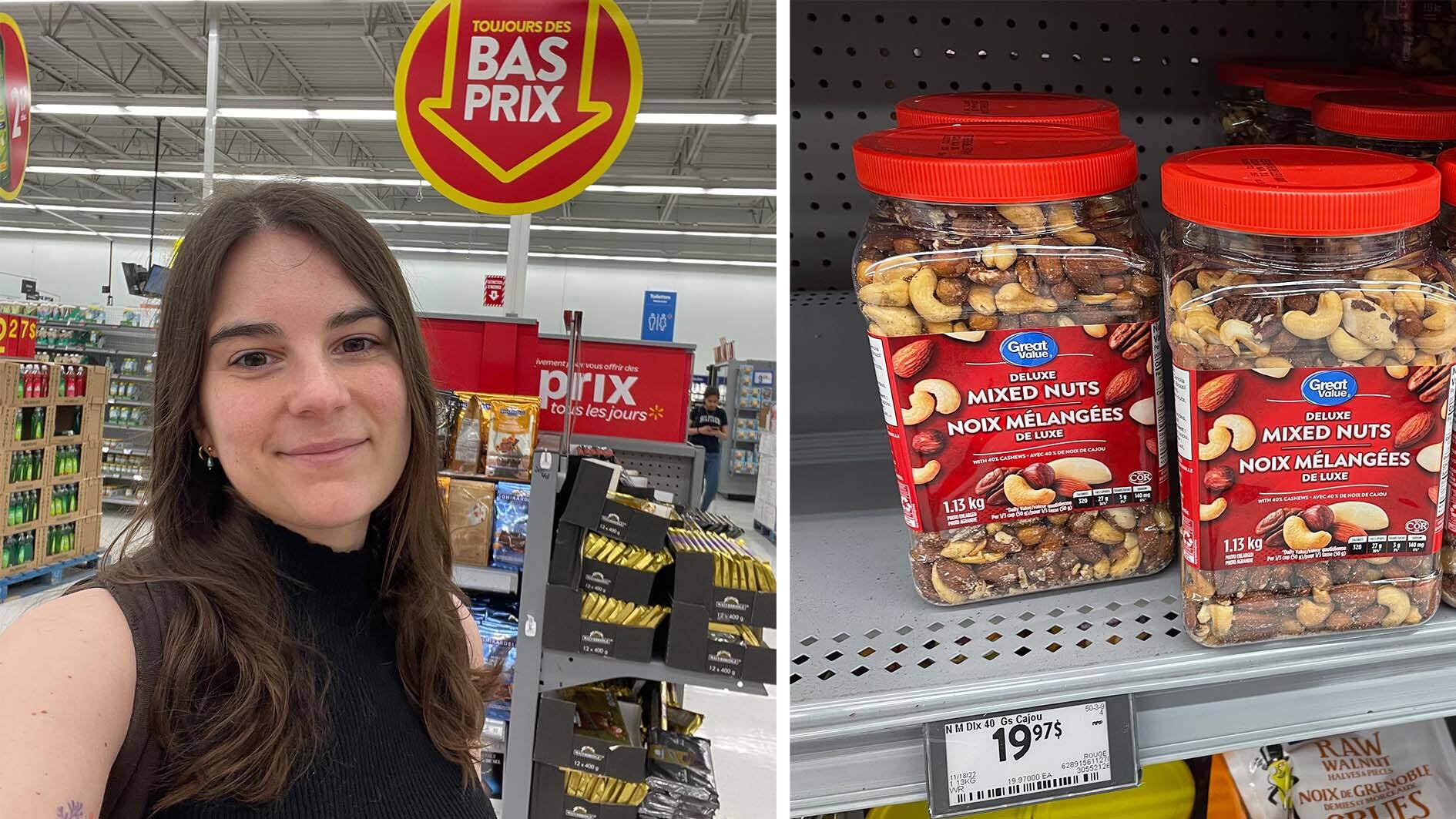 marques vendues chez Walmart