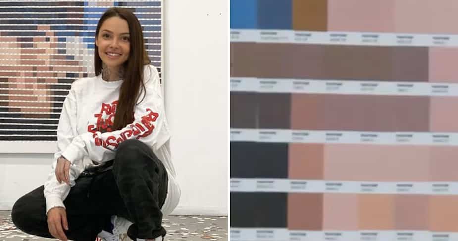 Image principale de l'article Elle dévoile une oeuvre d’art basée sur sa photo