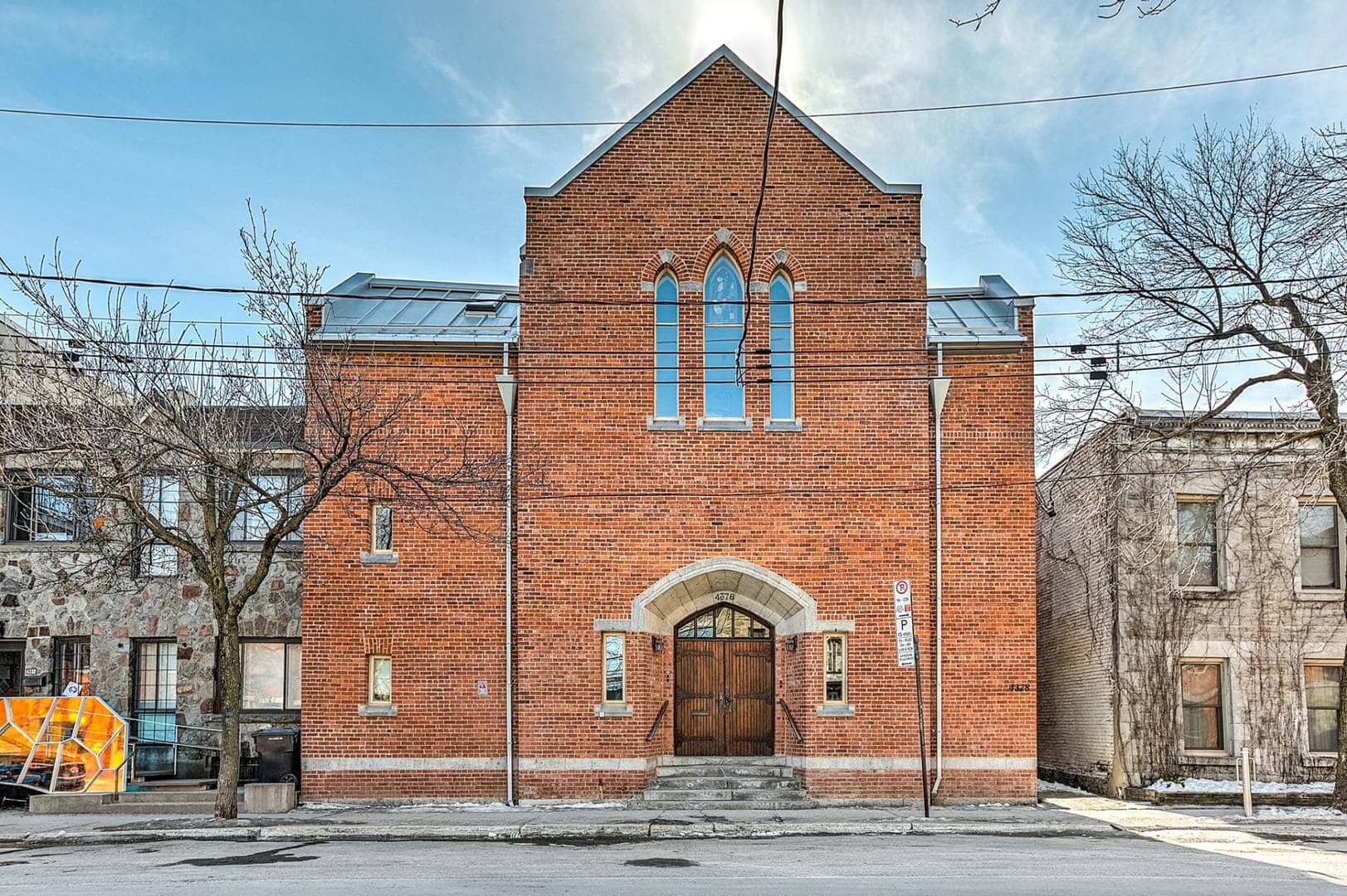 PlateauMontRoyal grand condo dans une ancienne église JDM