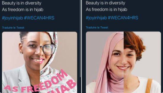 Retrait d'une campagne europ&eacute;enne c&eacute;l&eacute;brant &laquo;la libert&eacute; dans le hijab&raquo;